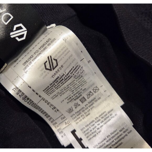 Dare 2b Mens S In The Zone Thermal Seamless Leggings Baselayer - Black DMU342 - Picture 11 of 16